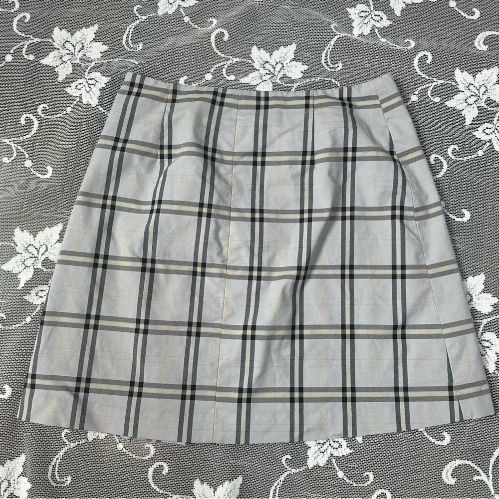 Aritzia Sunday Best Yuri Plaid Mini Skirt Sz 0 - Picture 5 of 11